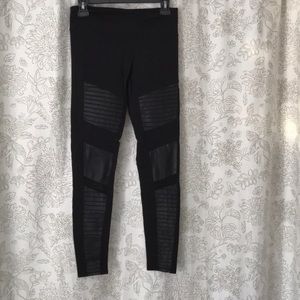 ALO Yoga Black Moto Leggings